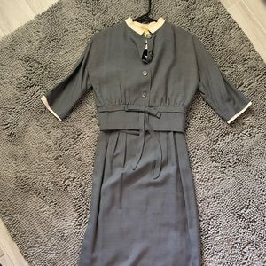 40’s True Vintage 2 Piece Dress
